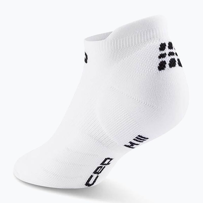 CEP Herren Kompressionssocken Run No Show 5.0 weiß 3