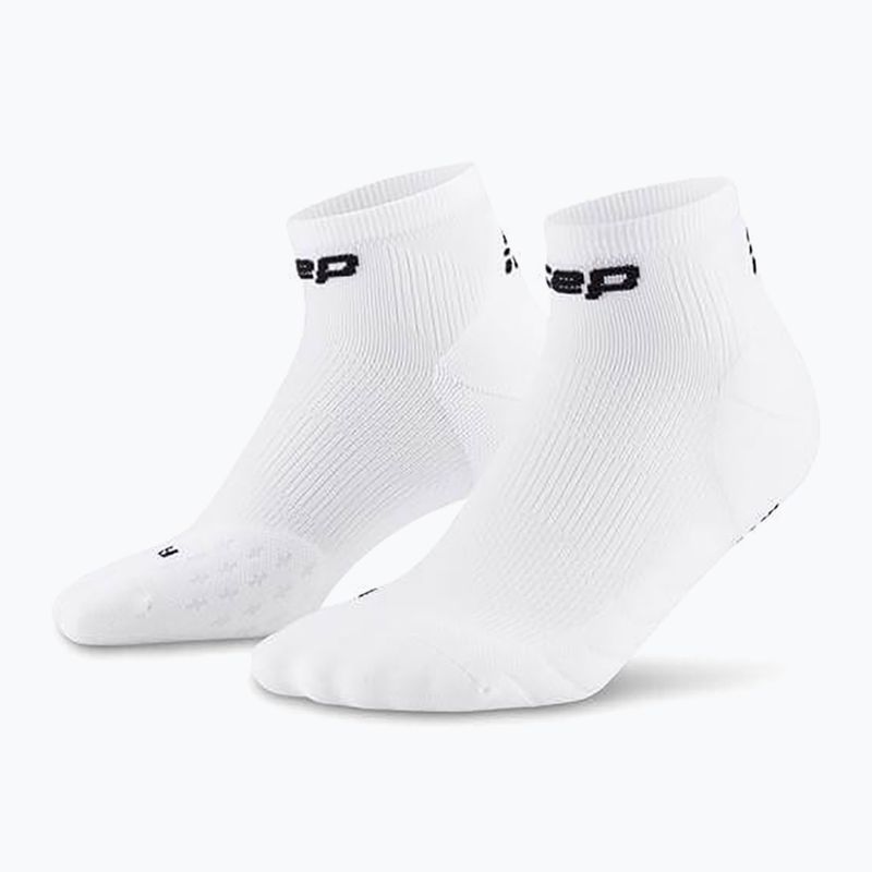 CEP Herren Kompressionssocken Run Low Cut 5.0 weiß