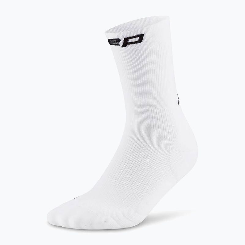 CEP Herren Kompressionssocken Run Mid Cut 5.0 weiß 2