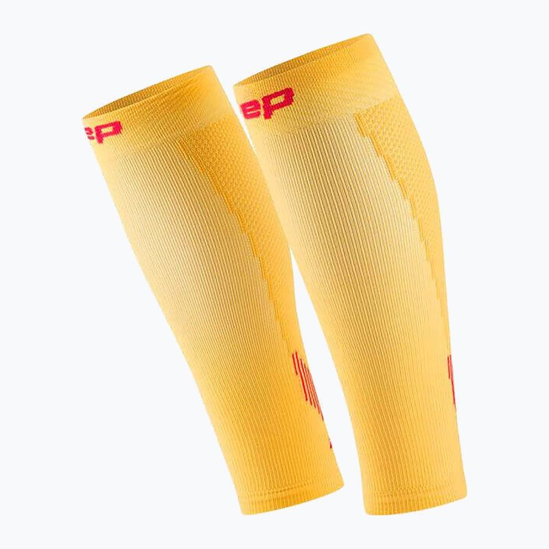 CEP Calf 5.0 Herren Kompressionsbandagen marigold/burgundy