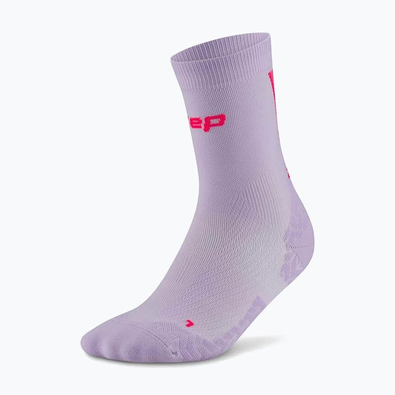 Damensocken CEP Ultralight Mid Cut 4.0 lilac/pink 2