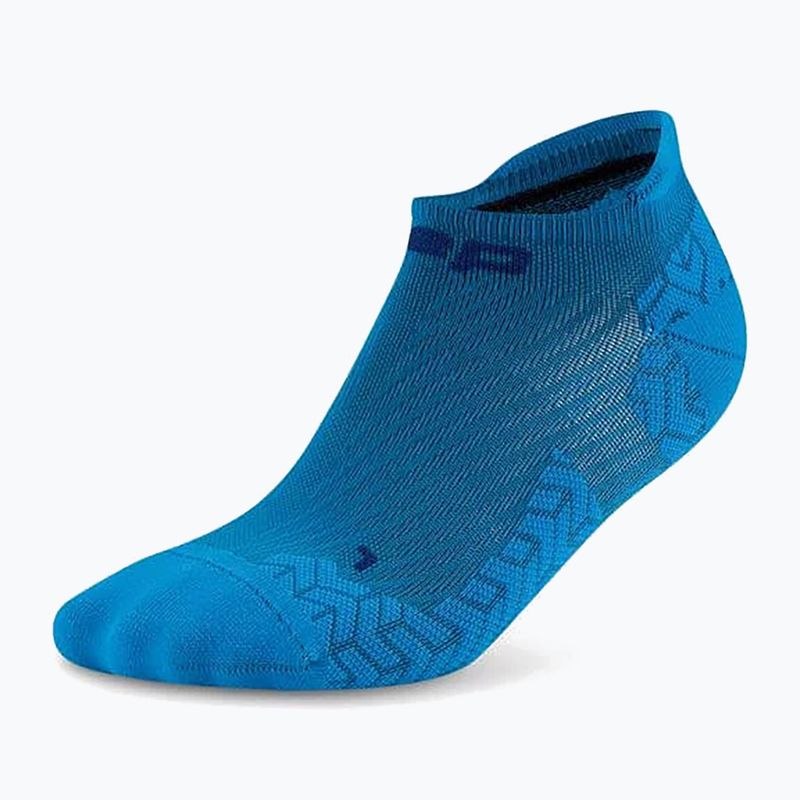 Männer Kompressionsstrümpfe CEP Ultralight No Show 4.0 blue 2