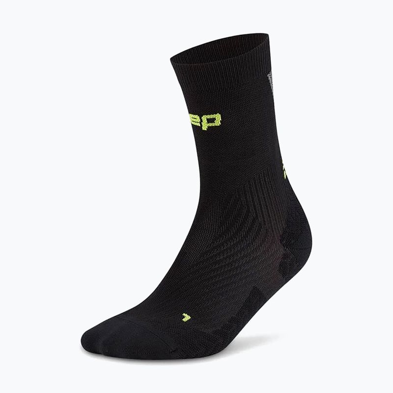 Männer Kompressionsstrümpfe CEP Ultralight Mid Cut 4.0 black/grey 2