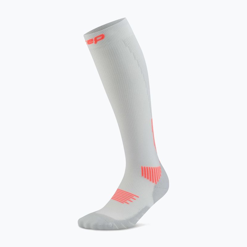 Damen Kompressionsstrümpfe CEP Run Tall 5.0 grey 2