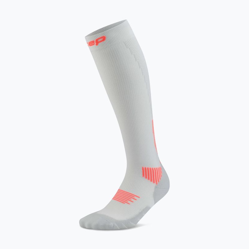 Männer Kompressionsstrümpfe CEP Run Tall 5.0 grey 2
