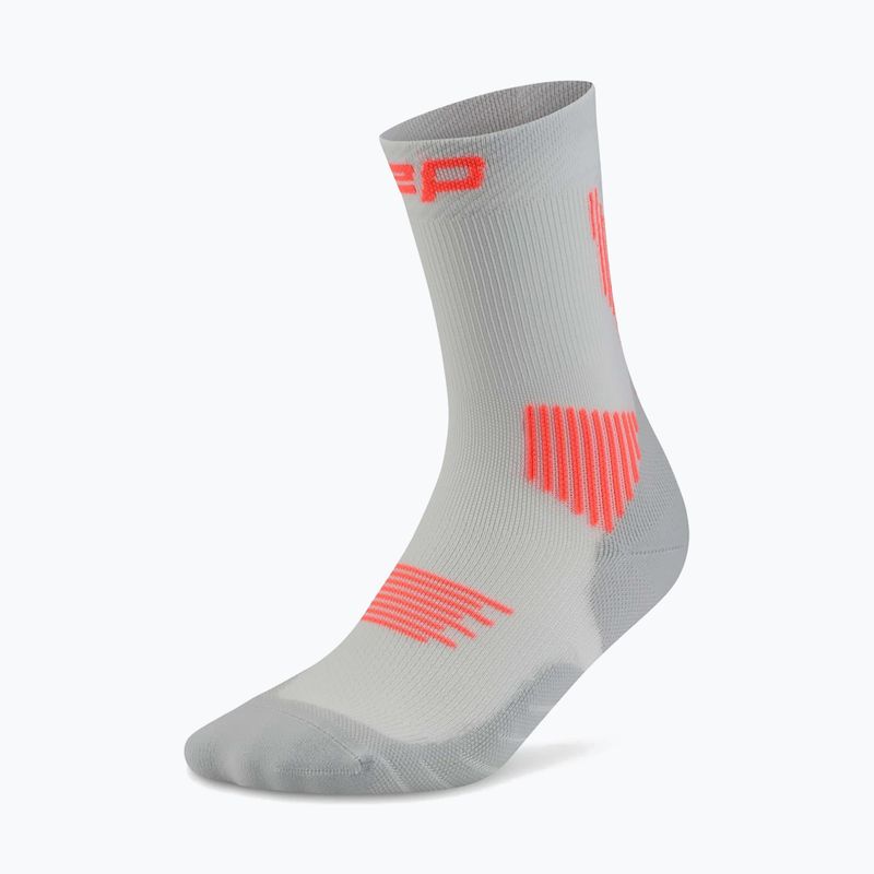 Männer Kompressionsstrümpfe CEP Run Mid Cut 5.0 grey 2