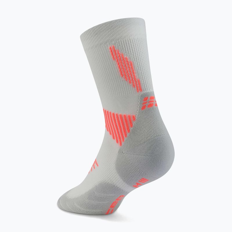 Männer Kompressionsstrümpfe CEP Run Mid Cut 5.0 grey 3