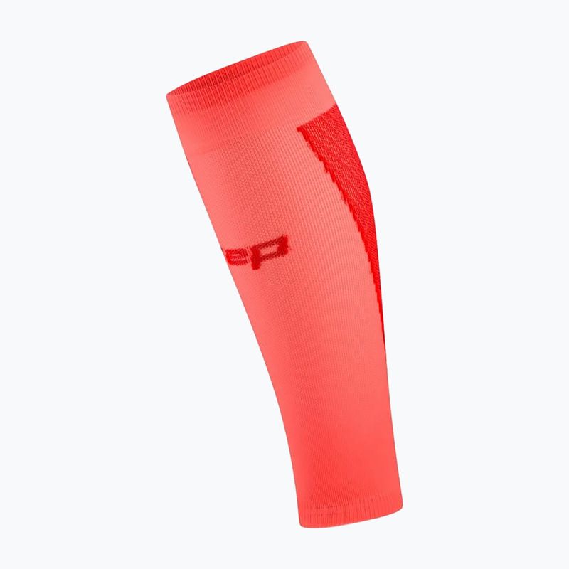 Kompressionsbandagen für Waden für Herren CEP Ultralight Calf 4.0 neon coral/red 2