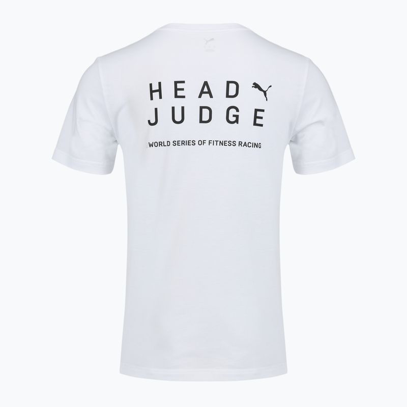 Trainingsshirt Herren PUMA Hyrox Head Judge white 2
