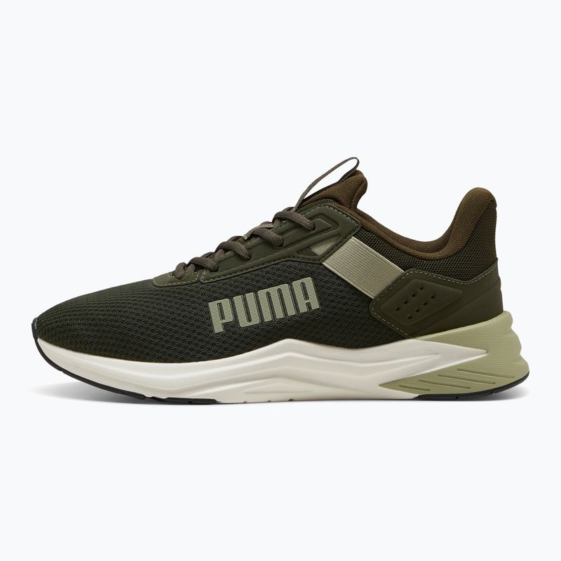 PUMA FTR Wave dunkel oliv/lux army/glühend rot Schuhe