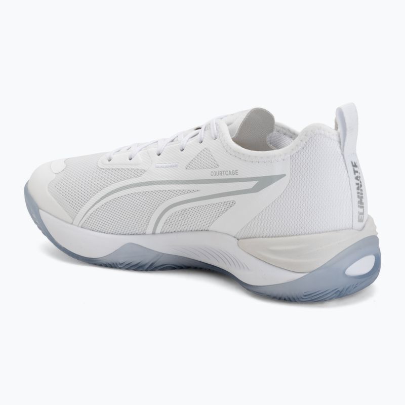 Handballschuhe PUMA Eliminate NITRO 4 puma white/puma silver 3