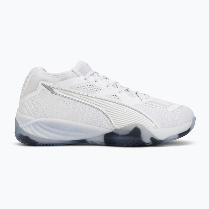 Handballschuhe PUMA Eliminate NITRO SQD 4 puma white/baltic sea blue/fresh water 2