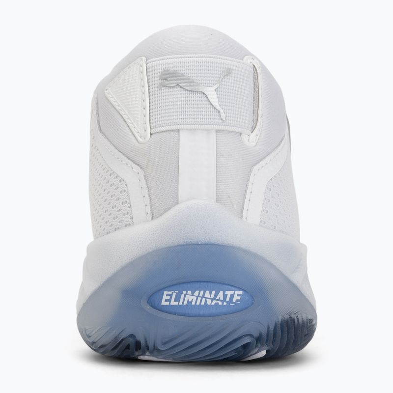 Handballschuhe PUMA Eliminate NITRO SQD 4 puma white/baltic sea blue/fresh water 6