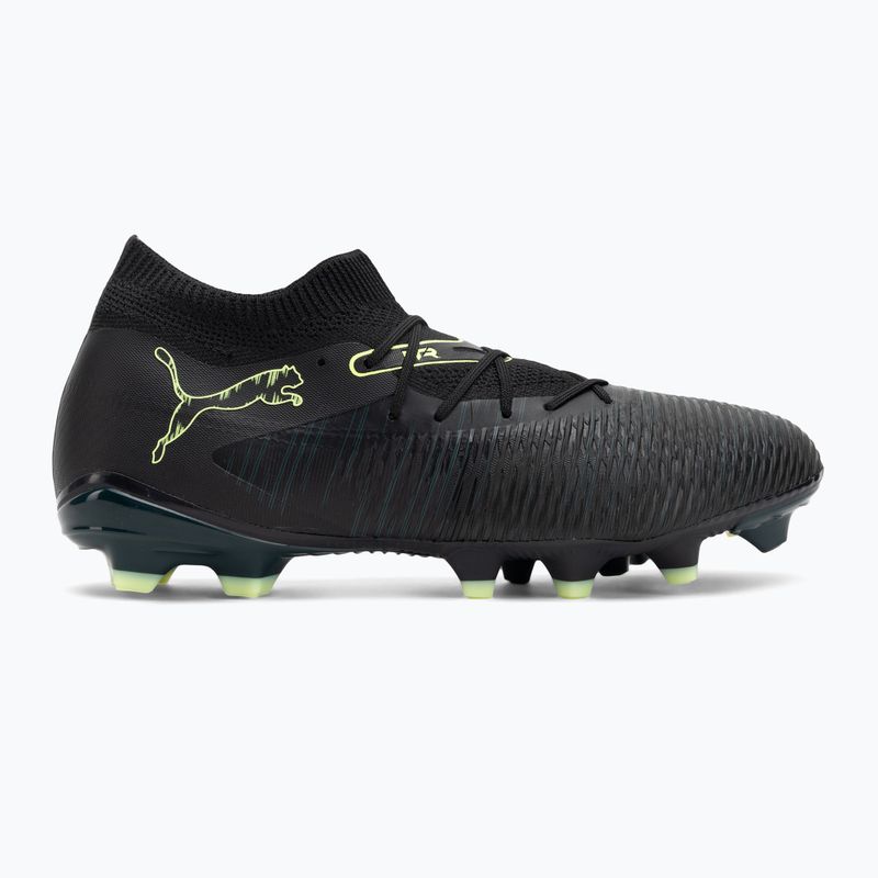 Fußballschuhe Herren PUMA Future 8 Match FG/AG puma black/fizzy light/green terrain 2