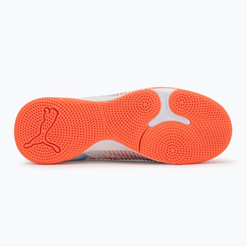Fußballschuhe Kinder PUMA Future 8 Match It + Mid Jr puma white/puma black/glowing red 4
