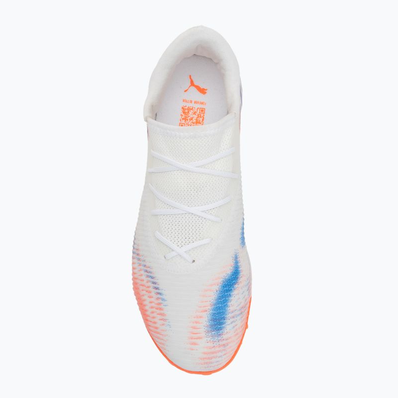 Fußballschuhe Damen PUMA Future 8 Match Low TT puma white/puma black/glowing red 5