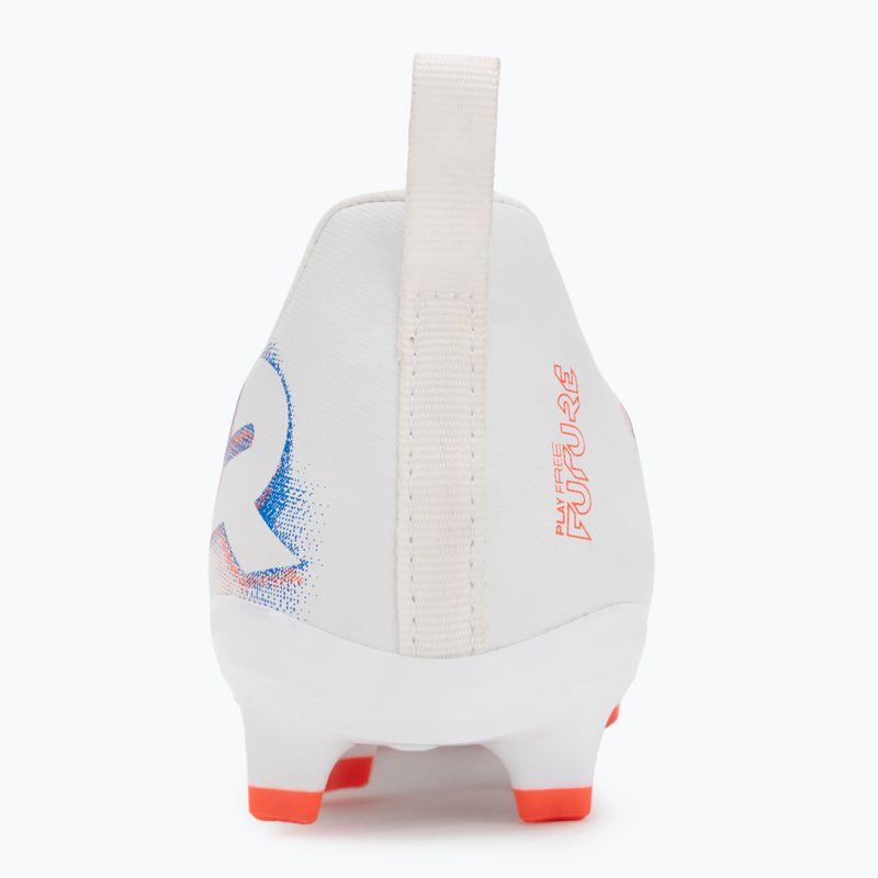 Fußballschuhe Kinder PUMA Future 8 Match LL FG/AG Jr puma white/puma black/glowing red 6