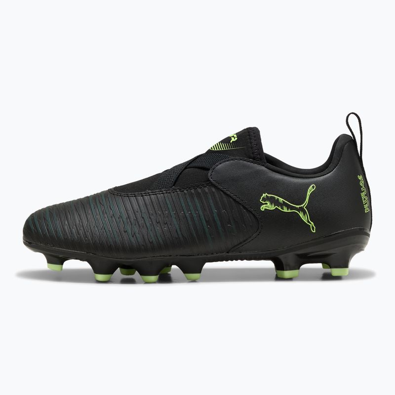 Fußballschuhe Kinder PUMA Future 8 Match LL FG/AG Jr puma black/fizzy light/green terrain 9