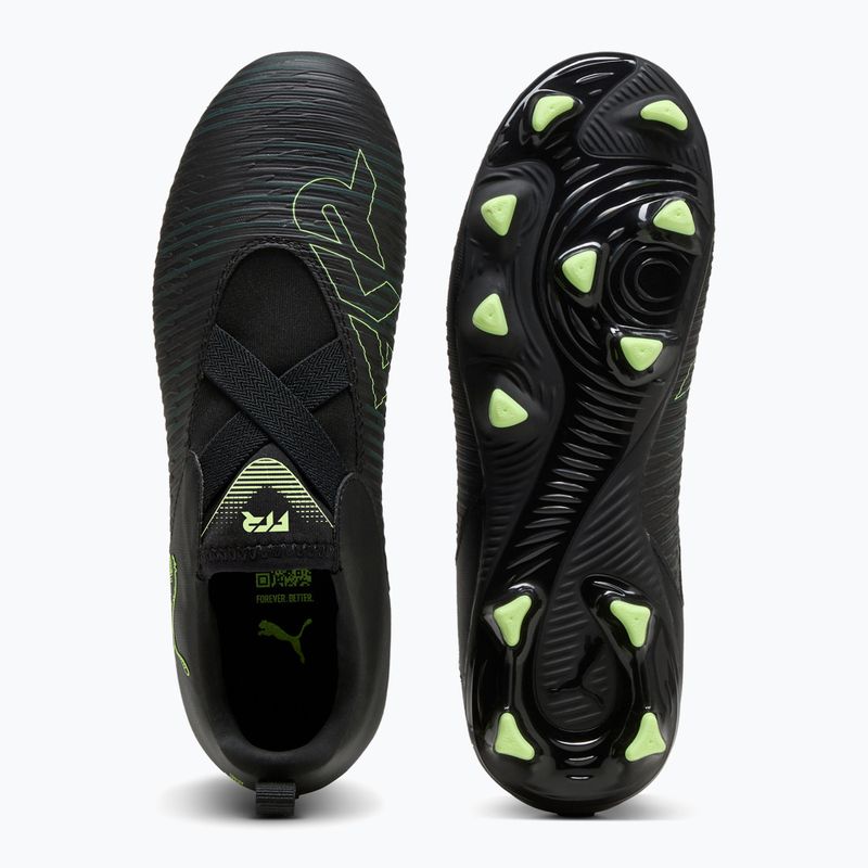 Fußballschuhe Kinder PUMA Future 8 Match LL FG/AG Jr puma black/fizzy light/green terrain 10