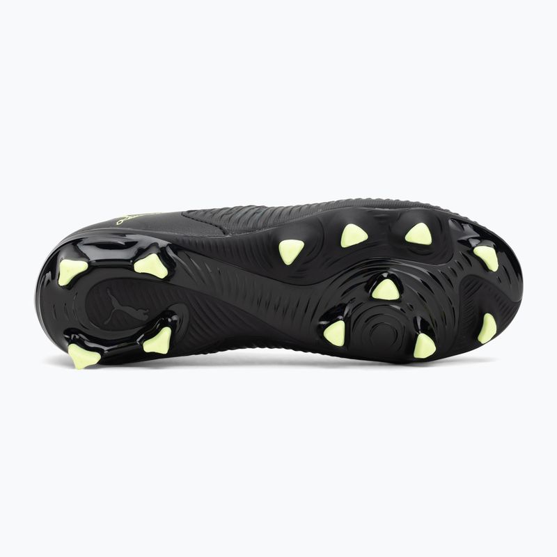 Fußballschuhe Kinder PUMA Future 8 Match LL FG/AG Jr puma black/fizzy light/green terrain 4