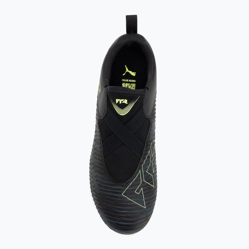 Fußballschuhe Kinder PUMA Future 8 Match LL FG/AG Jr puma black/fizzy light/green terrain 5
