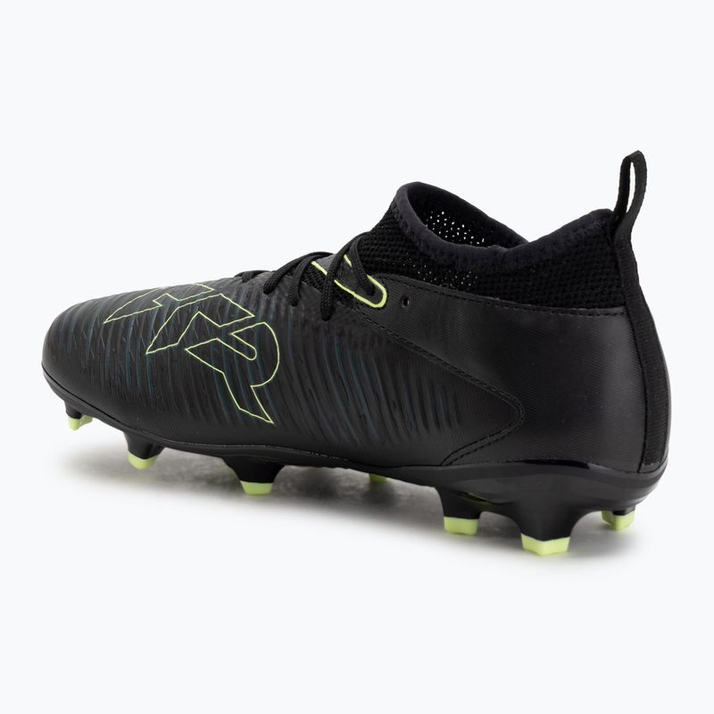 Fußballschuhe Kinder PUMA Future 8 Match FG/AG Jr puma black/fizzy light/green terrain 3
