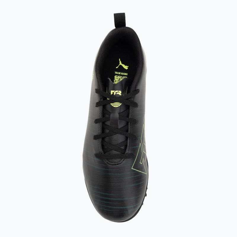 Fußballschuhe Kinder PUMA Future 8 Play TT Jr puma black/fizzy light/green terrain 5