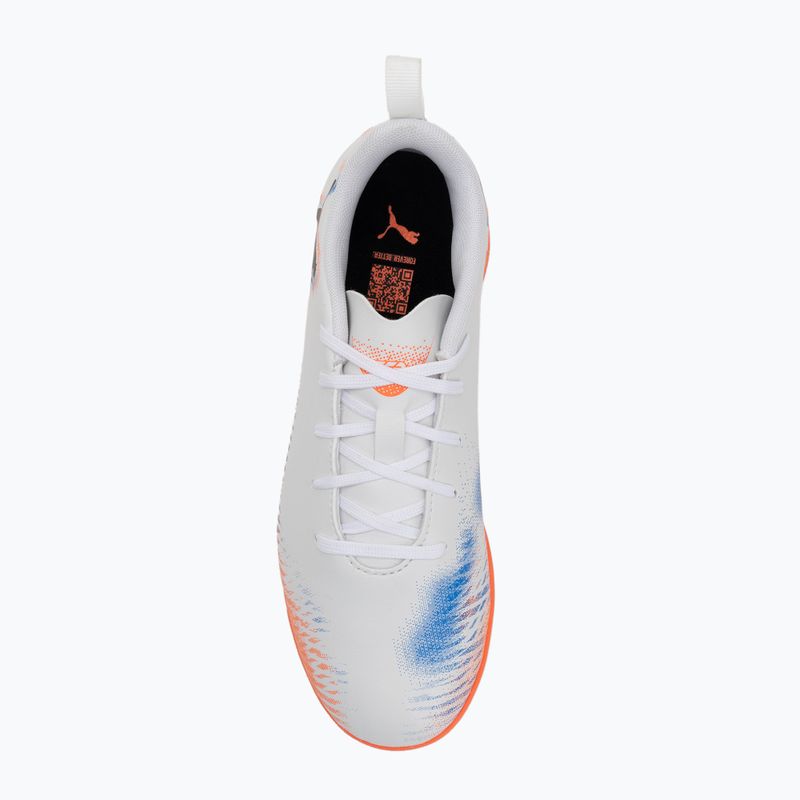 Fußballschuhe Kinder PUMA Future 8 Play It Jr puma white/puma black/glowing red 5