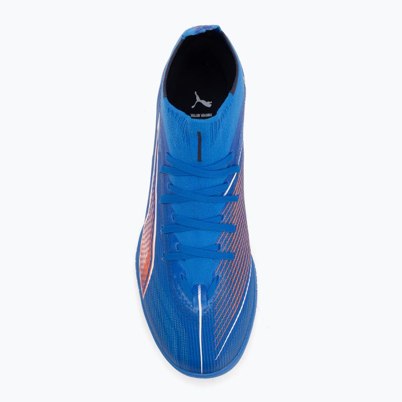 PUMA Ultra 6 Match+ TT Herren Fußballschuhe ultra blau/puma weiß/glühend rot 5