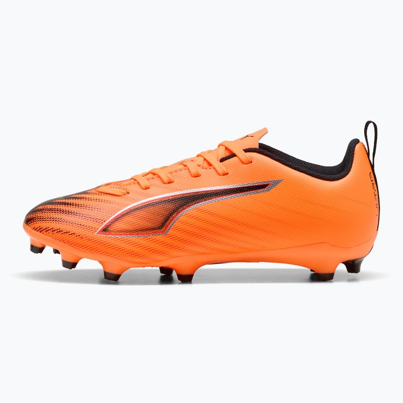 PUMA Ultra 6 Play FG/AG Jr heat fire/puma schwarz/glühend rot Kinder Fußballschuhe