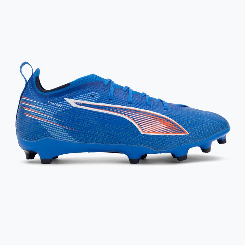 PUMA Ultra 6 Pro FG/AG Jr Kinder-Fußballschuhe ultra blau/puma weiß/glühend rot 2