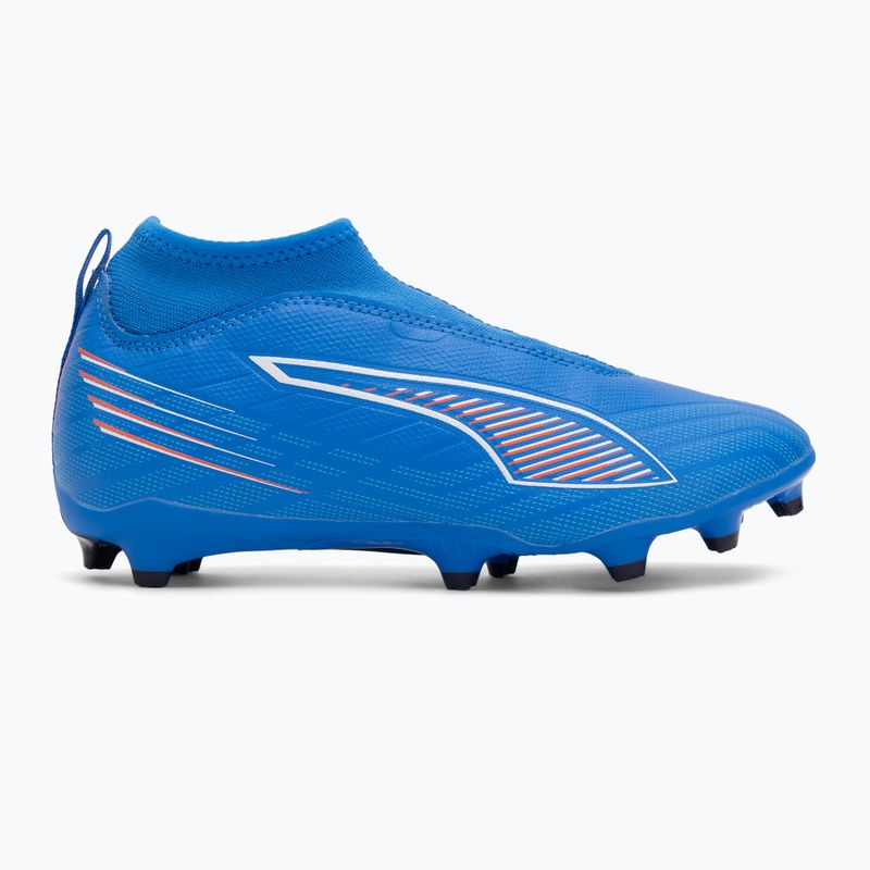 PUMA Ultra 6 Match+ LL FG/AG Jr Kinder-Fußballschuhe ultra blau/puma weiß/glühend rot 2
