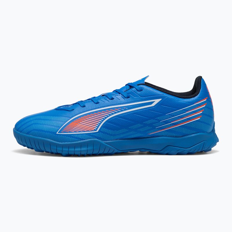 Herren PUMA Ultra 6 Play TT Fußballschuhe ultra blau/puma weiß/glühend rot 8