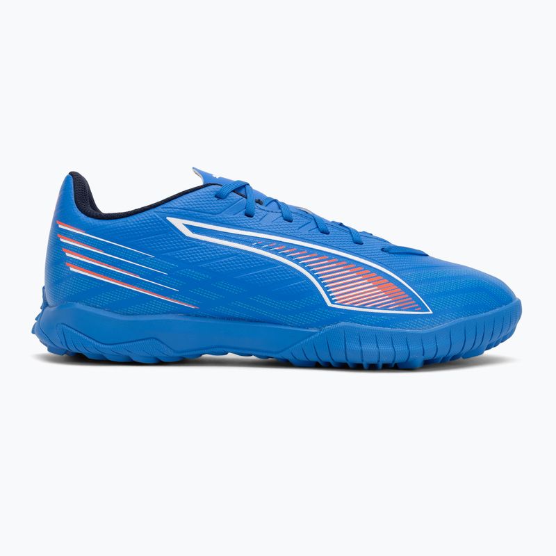 Herren PUMA Ultra 6 Play TT Fußballschuhe ultra blau/puma weiß/glühend rot 2