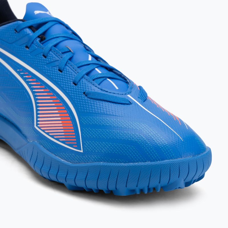 Herren PUMA Ultra 6 Play TT Fußballschuhe ultra blau/puma weiß/glühend rot 7