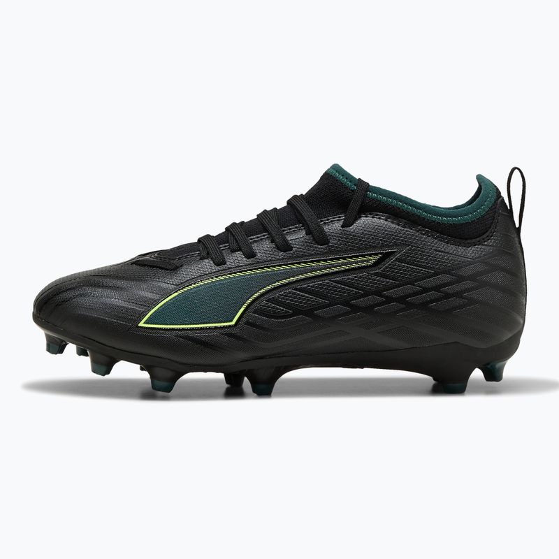 PUMA Ultra 6 Match FG/AG Jr Kinderfußballschuhe puma schwarz/fizzy light/green terrain 8