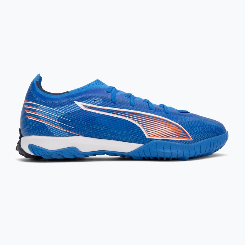 PUMA Ultra 6 Match TT Herren Fußballschuhe ultra blau/puma weiß/glühend rot 2