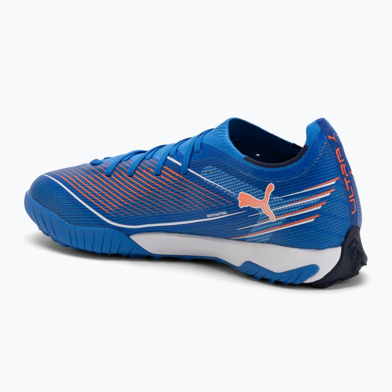 PUMA Ultra 6 Match TT Herren Fußballschuhe ultra blau/puma weiß/glühend rot 3