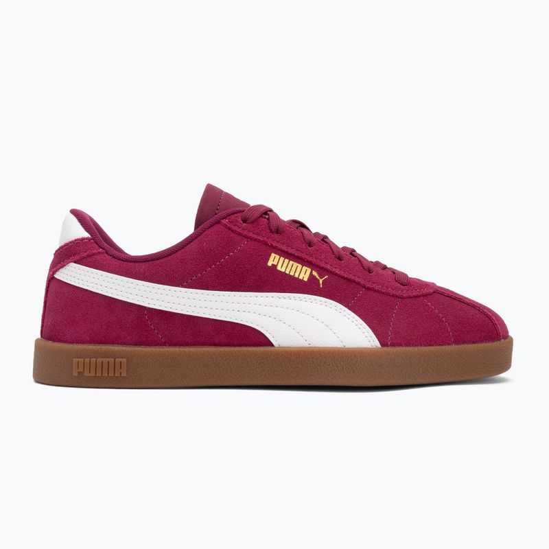 Schuhe PUMA Club II berry/puma white/puma gold 2