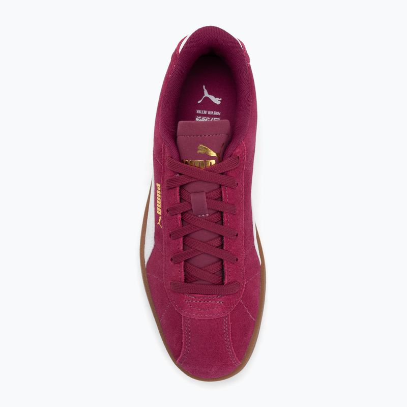 Schuhe PUMA Club II berry/puma white/puma gold 6