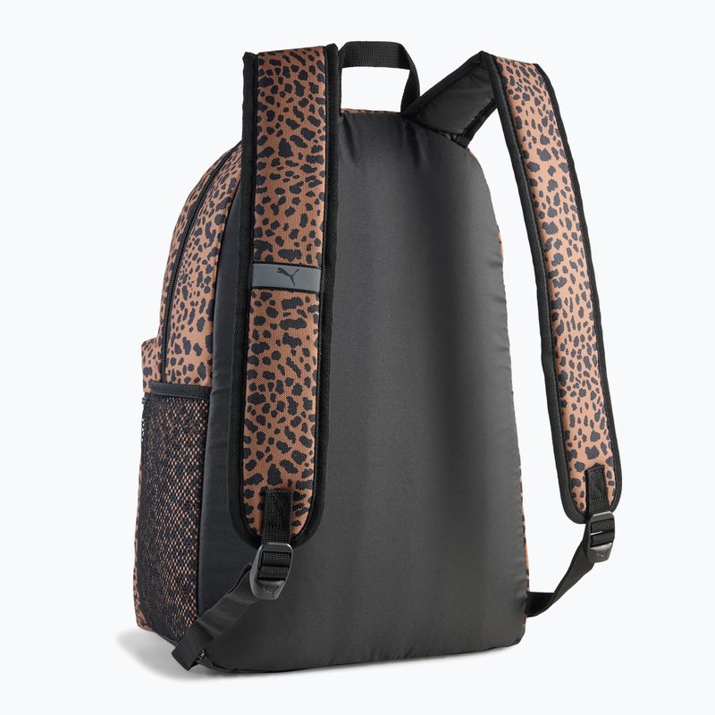 PUMA Phase Aop 22 l Rucksack puma schwarz/leopard aop 2