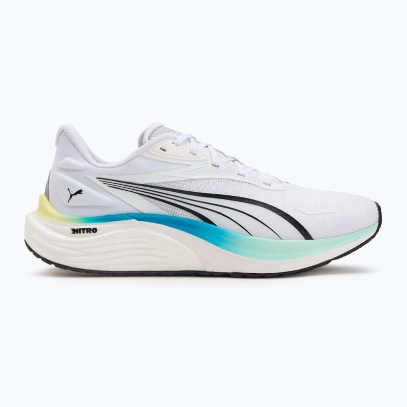 Herren-Laufschuhe PUMA Electrify Nitro 4 puma white/mint melt/speed blue 2