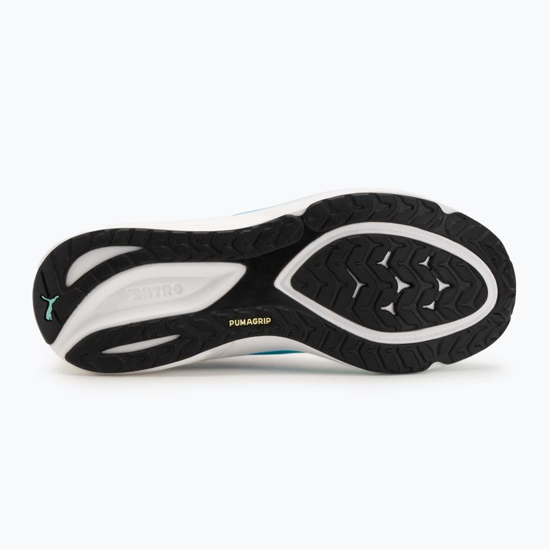 Herren-Laufschuhe PUMA Electrify Nitro 4 puma white/mint melt/speed blue 4