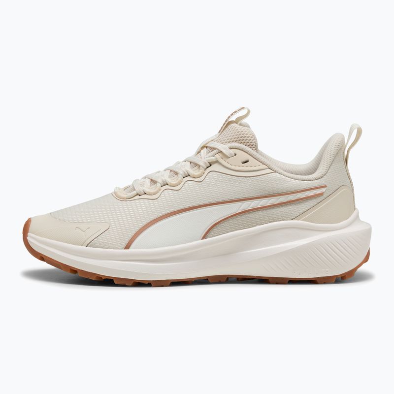 Laufschuhe Damen PUMA Skyrocket Lite Trail alpine snow/puma gold