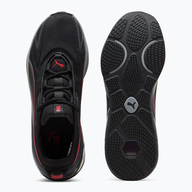 PUMA Cell Solar Herrenschuhe puma schwarz/cool mid grau/für alle Zeit rot 3