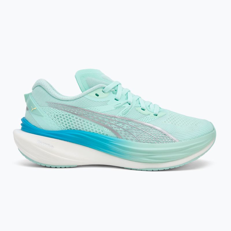 Damen-Laufschuhe PUMA Deviate Nitro 3 mint melt/speed blue 2