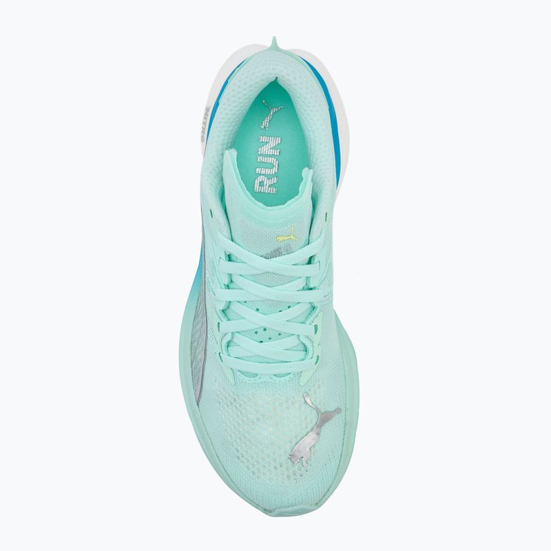 Damen-Laufschuhe PUMA Deviate Nitro 3 mint melt/speed blue 5