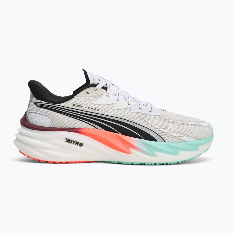 Herren Laufschuhe PUMA Velocity Nitro 4 Hyrox puma weiß / mint 2