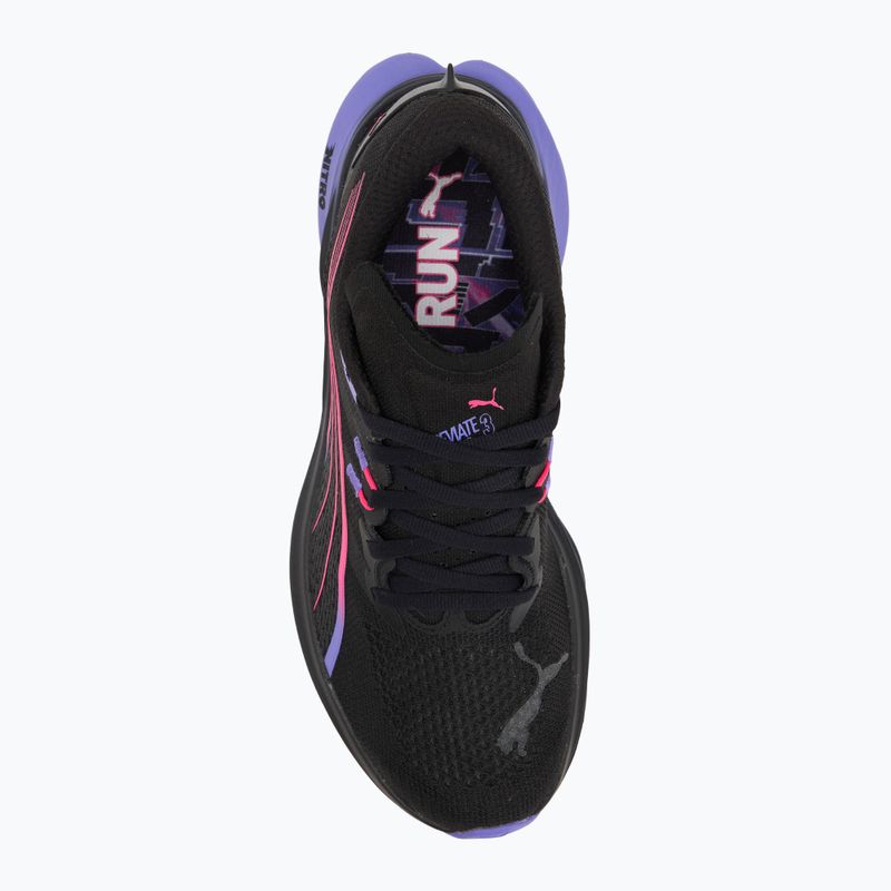 Damen Laufschuhe PUMA Deviate Nitro 3 Digitokyo puma schwarz / fluro rosa pes 5