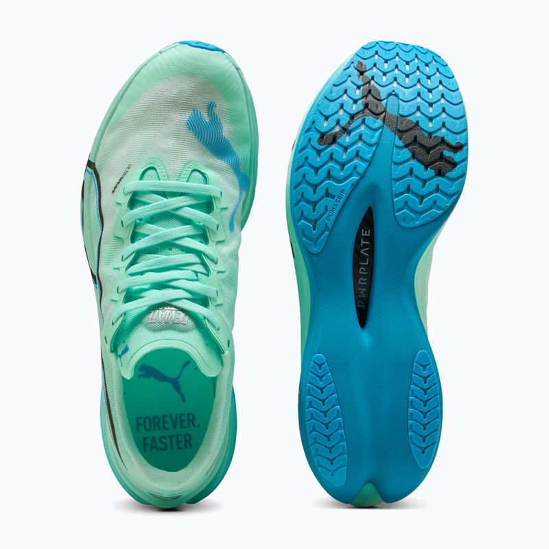 Herren-Laufschuhe PUMA Deviate Nitro Elite 3 mint melt/speed blue 12